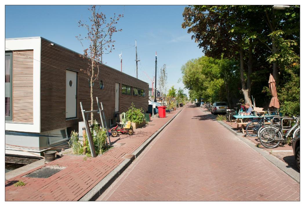 Private Guesthouse Bnb The Waterhouse Houseboat アムステルダム エクステリア 写真