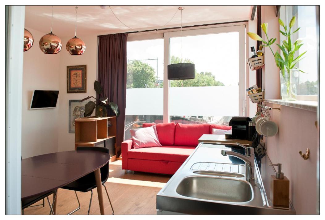 Private Guesthouse Bnb The Waterhouse Houseboat アムステルダム エクステリア 写真